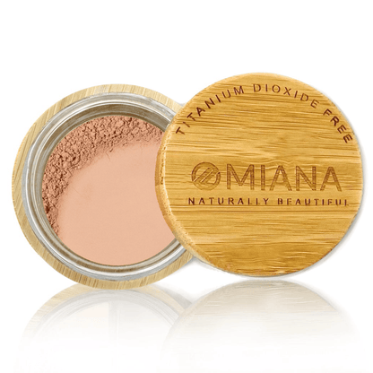 Omiana Beauty Foundation Cunning / Original Size (6g | 0.21 oz) Loose Powder Mineral Foundation - Without Mica, Titanium Dioxide, & More!