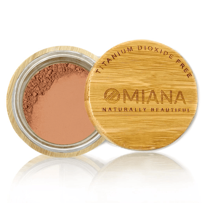 Omiana Beauty Foundation Delicate / Original Size (6g | 0.21 oz) Loose Powder Mineral Foundation - Without Mica, Titanium Dioxide, & More!