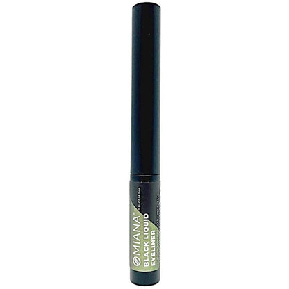Omiana Cosmetics Eyeliner Sensitive Skin Jet-Black Liquid Eyeliner - Without Mica, & More!